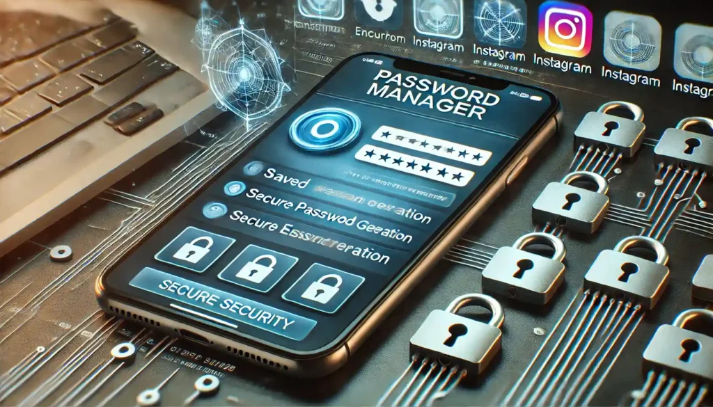 Instagram Password Manager | Password  Manager Compny